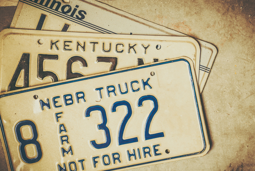 American License Plates